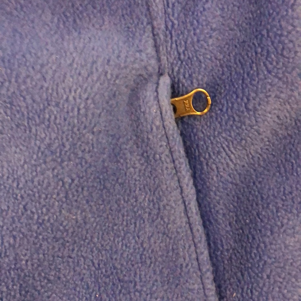 - Kid’s unisex Columbia fleece jacket size small blue - Picture 4 of 5